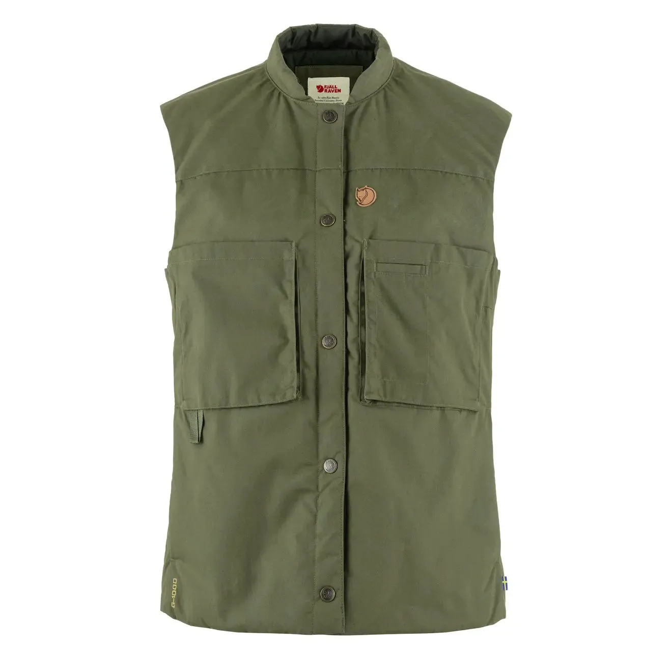 Fjallraven Womens Singi Padded Vest Laurel Green