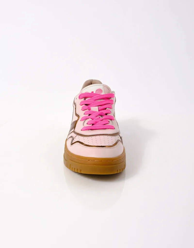 Free People Retro Thirty Love Sneakers - Cloud Pink Combo