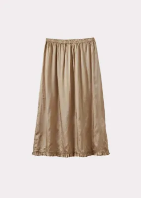 Frill Skirt - Beige