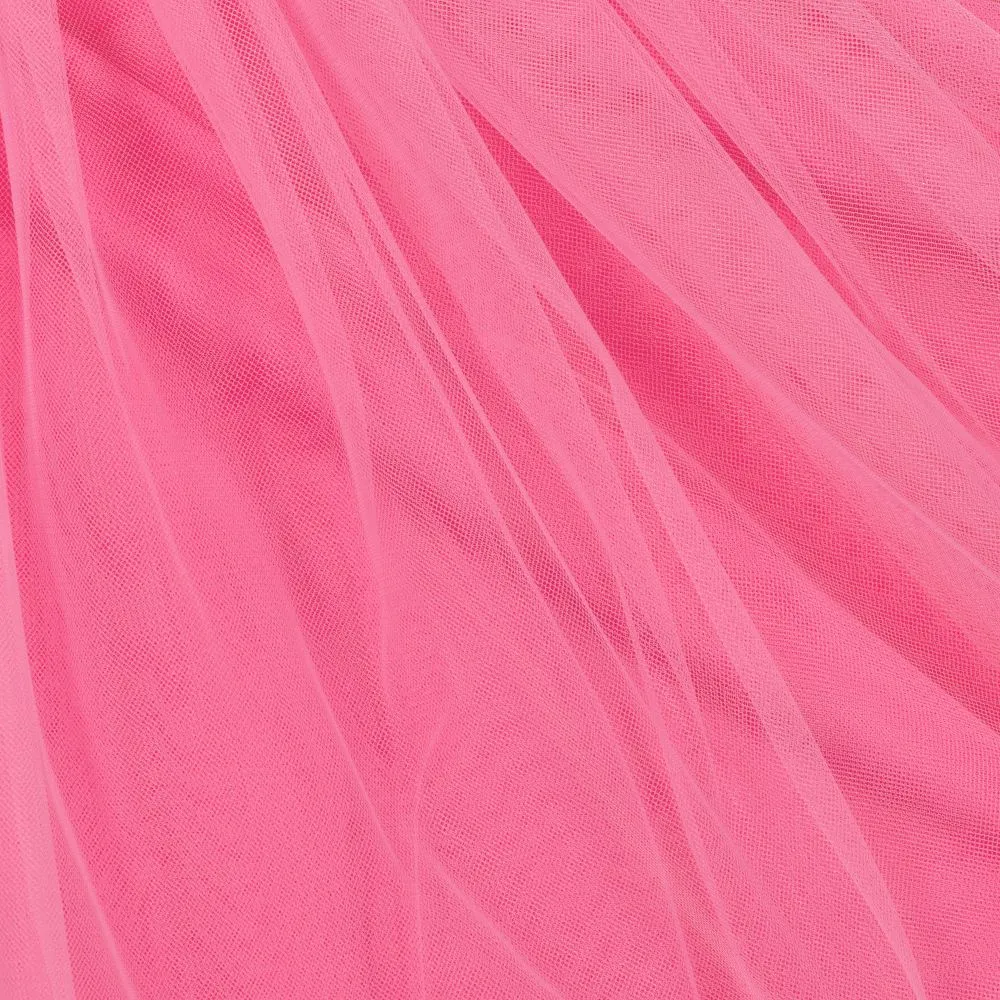 Girls Pink Tulle Skirt