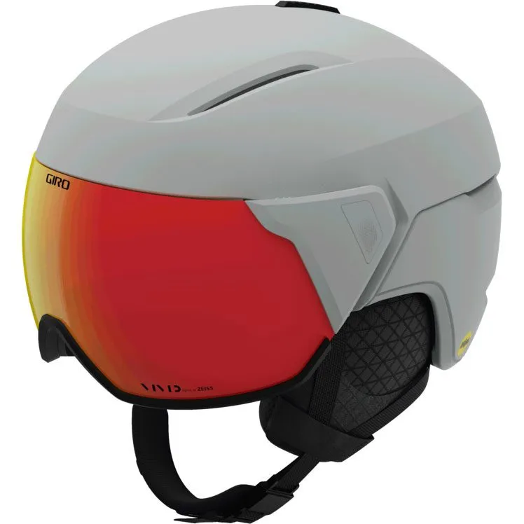 Giro - Orbit Spherical Mips\u00ae 23/24 Visor Helmet matte light grey vivid ember