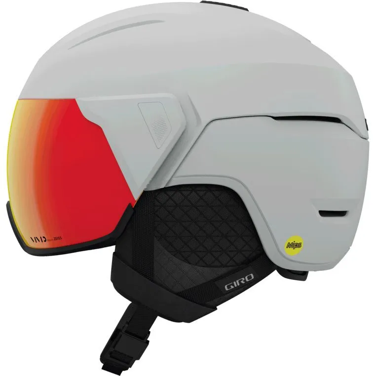 Giro - Orbit Spherical Mips\u00ae 23/24 Visor Helmet matte light grey vivid ember