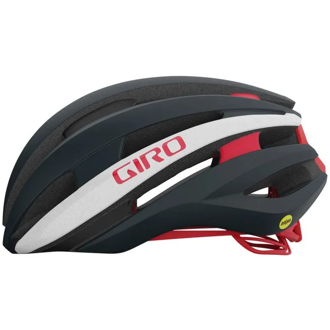 Giro Synthe MIPS II Road Helmet - Matt Gray-White-Red - 2021