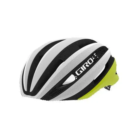 Giro Synthe MIPS Road Helmet - Citron-White - 2019