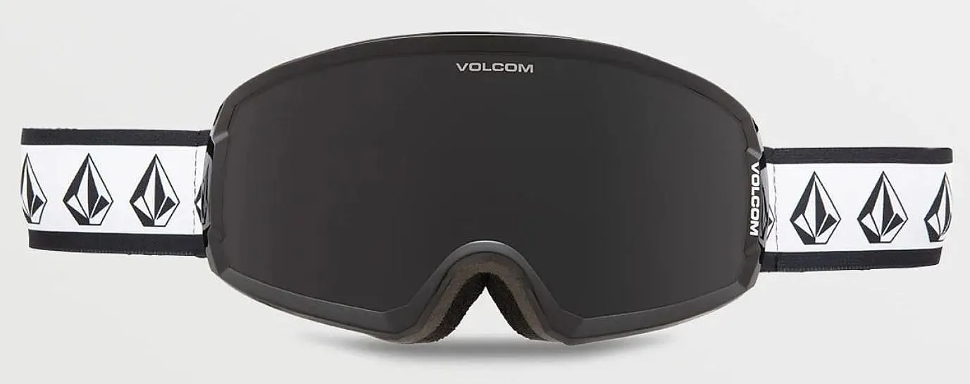 goggles Volcom Footprints Black Rerun - Dark Grey