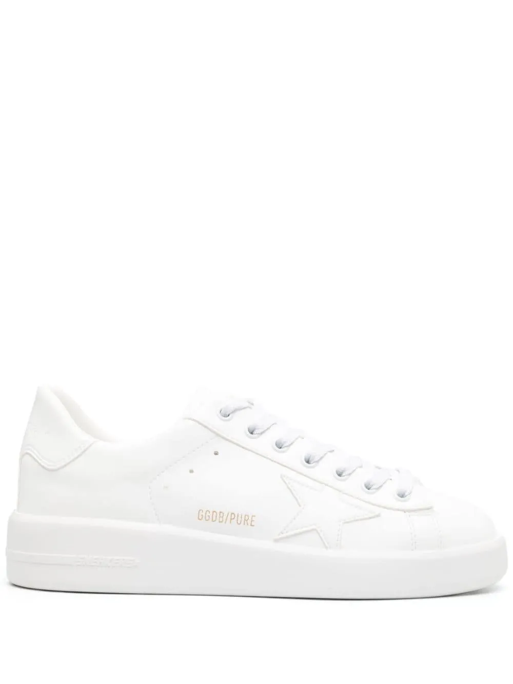 Golden Goose    Golden Goose Pure Star Leather Sneakers