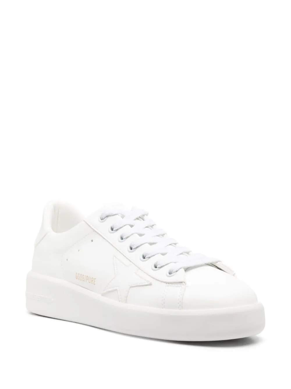 Golden Goose    Golden Goose Pure Star Leather Sneakers