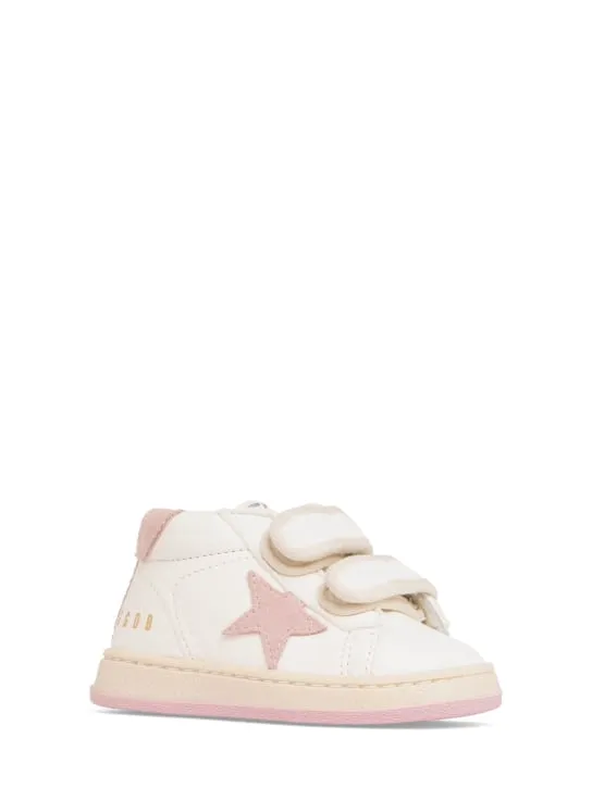 Golden Goose   June strap leather star sneakers 