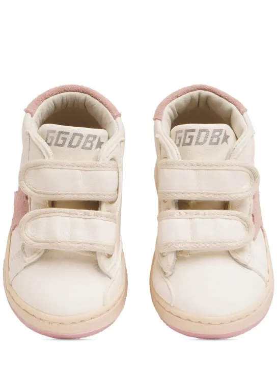 Golden Goose   June strap leather star sneakers 