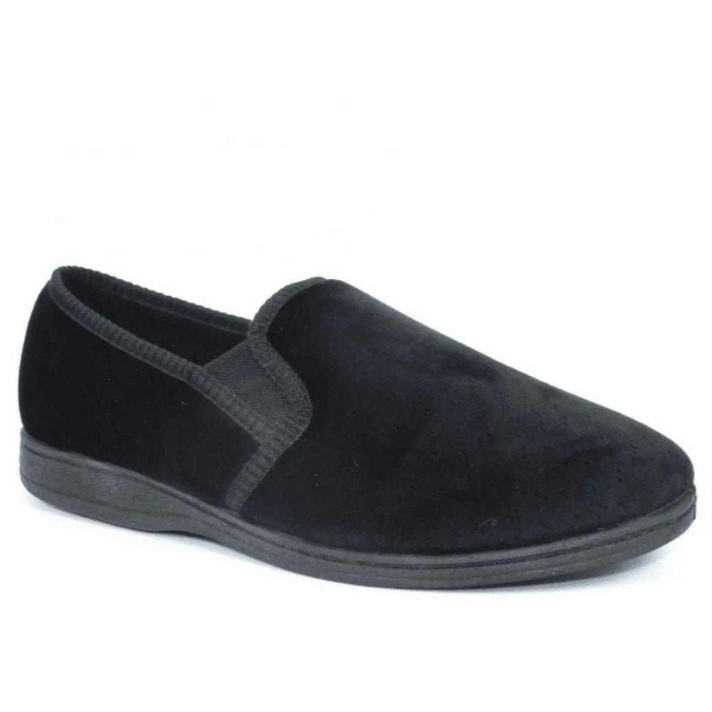 Goodyear Mens Tamar Black Slipper