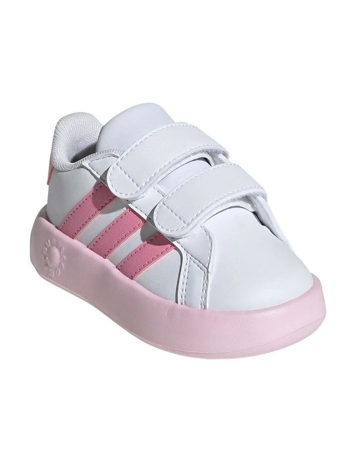 Grand Court 2.0 Cf Self-Fastening Infant Sneakers in White