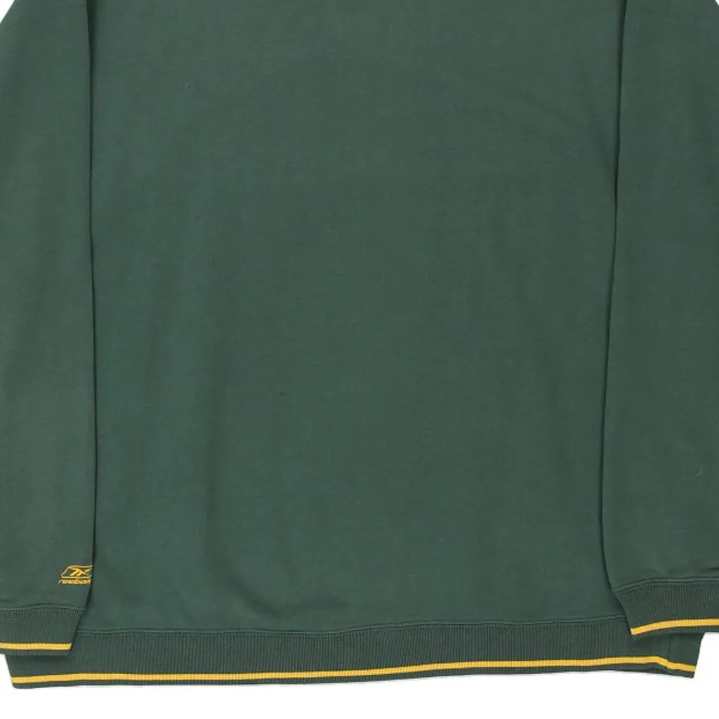 Green Bay Packers Reebok NFL Sweatshirt - 2XL Green Cotton Blend