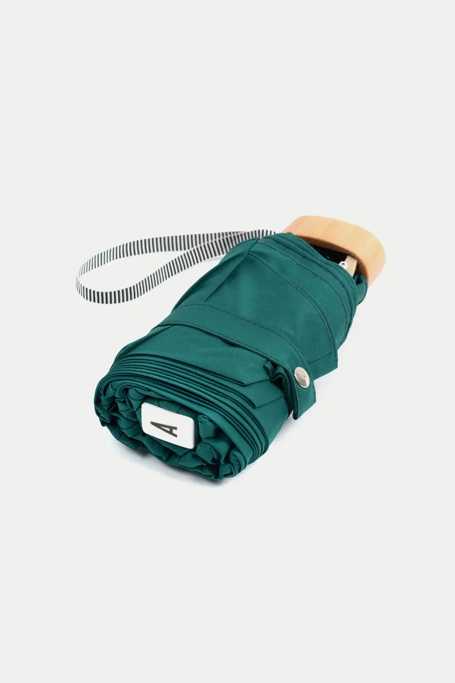 Green Gustave Folding Compact Umbrella