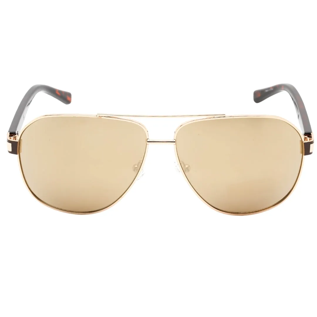 Guess Gf0247 32G Gold Sunglasses