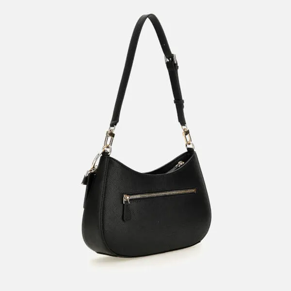 Guess Noelle Top Zip Faux Leather Shoulder Bag