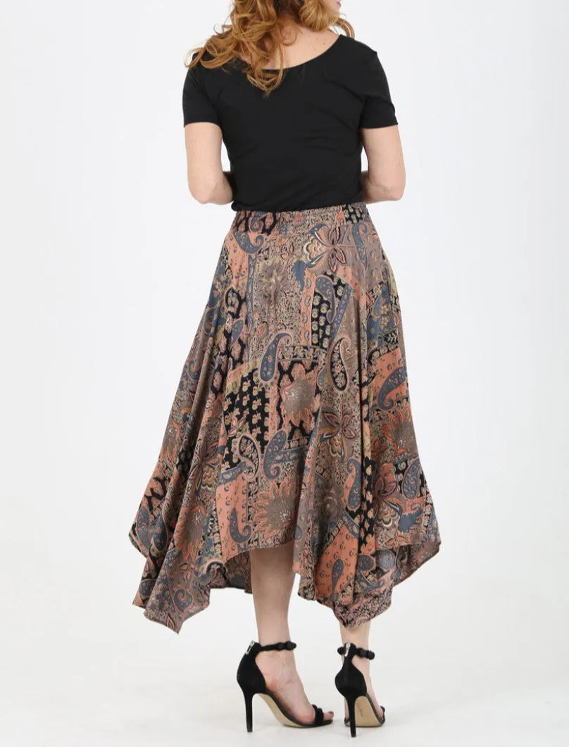 Handkerchief Hem Skirt