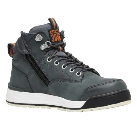 Hard Yakka Y60204 - 3056 Lace Zip Safety Boot Navy