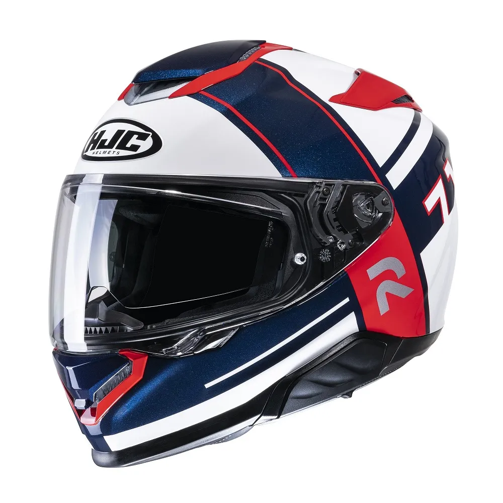 HJC RPHA 71 Zecha Helmet - White/Red/Blue