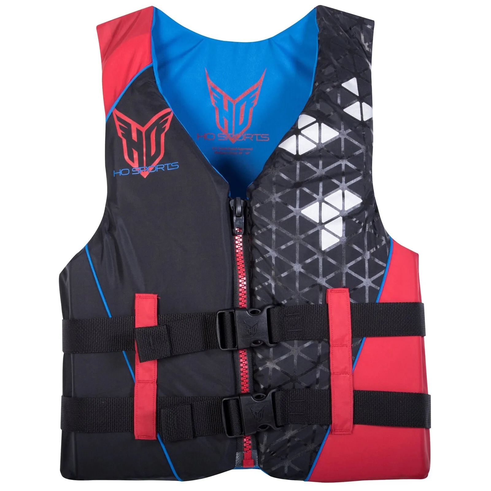 HO MENS INFINITE VEST BLACK / RED XL