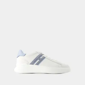 Hogan  H Slash Sneakers - Hogan - Leather - White