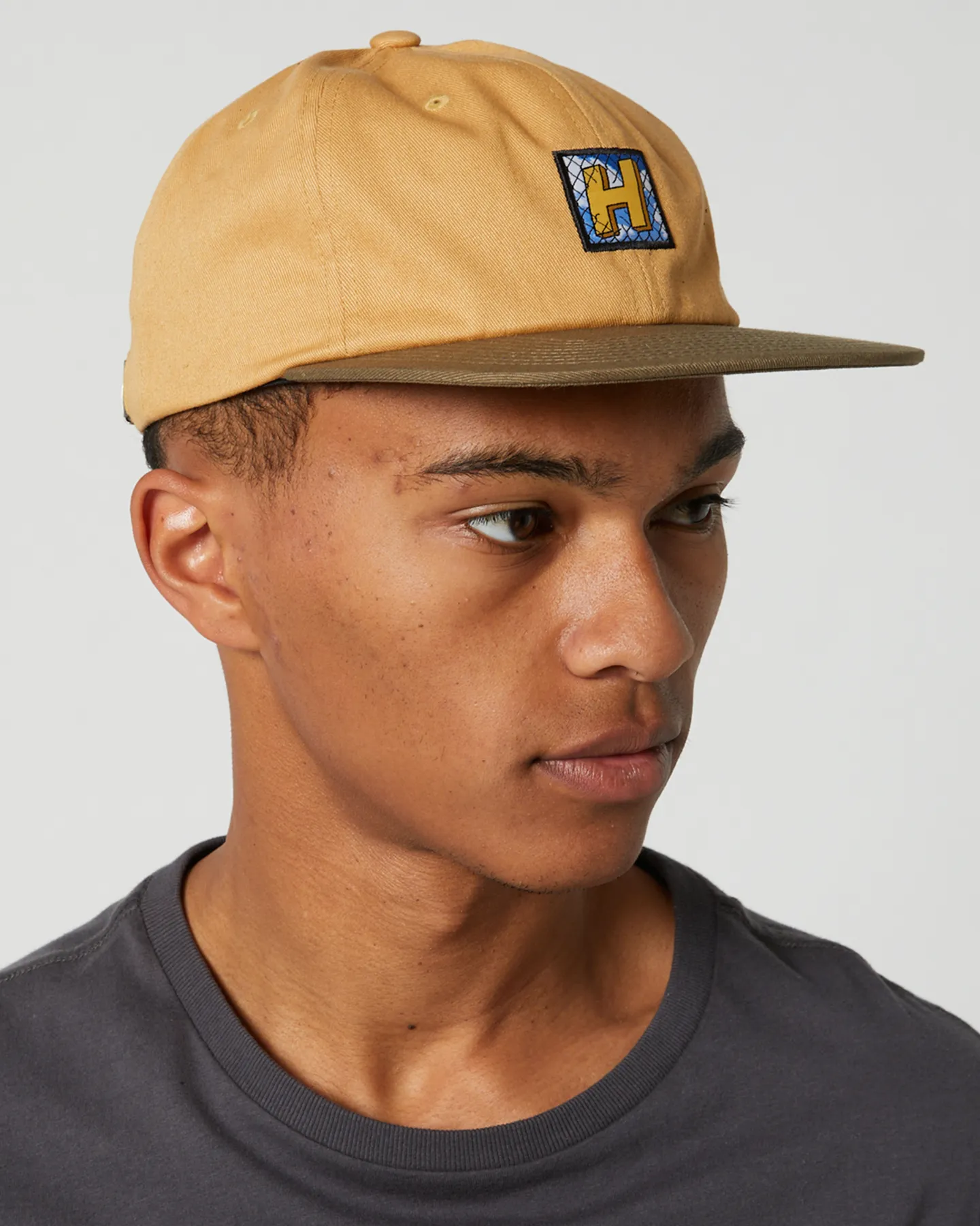 Huf Tresspass 6 Panel Hat - Gold | SurfStitch