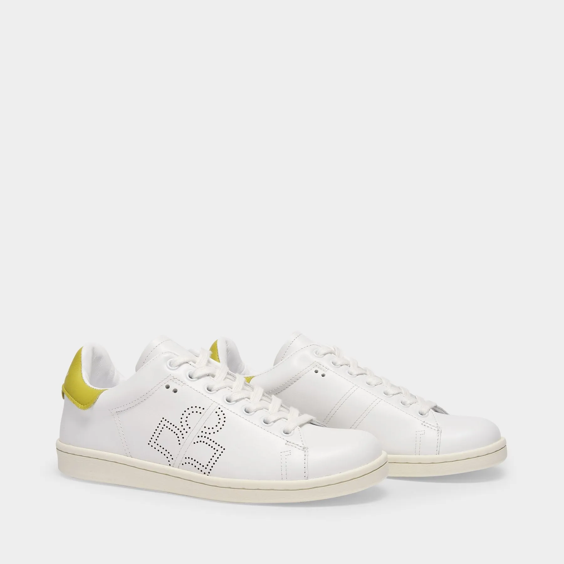 Isabel Marant  Bart Sneakers in Yellow Leather