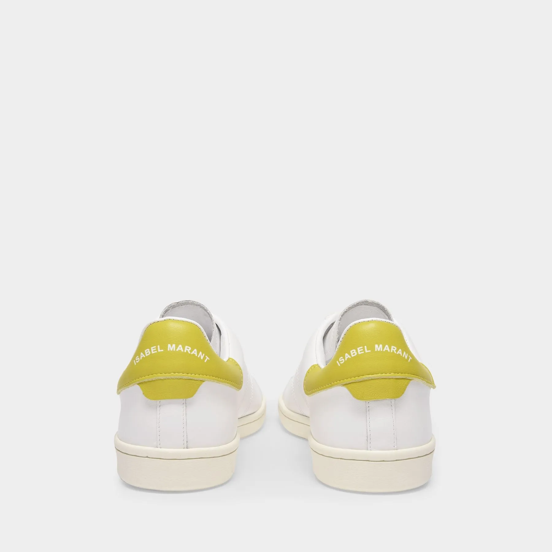 Isabel Marant  Bart Sneakers in Yellow Leather