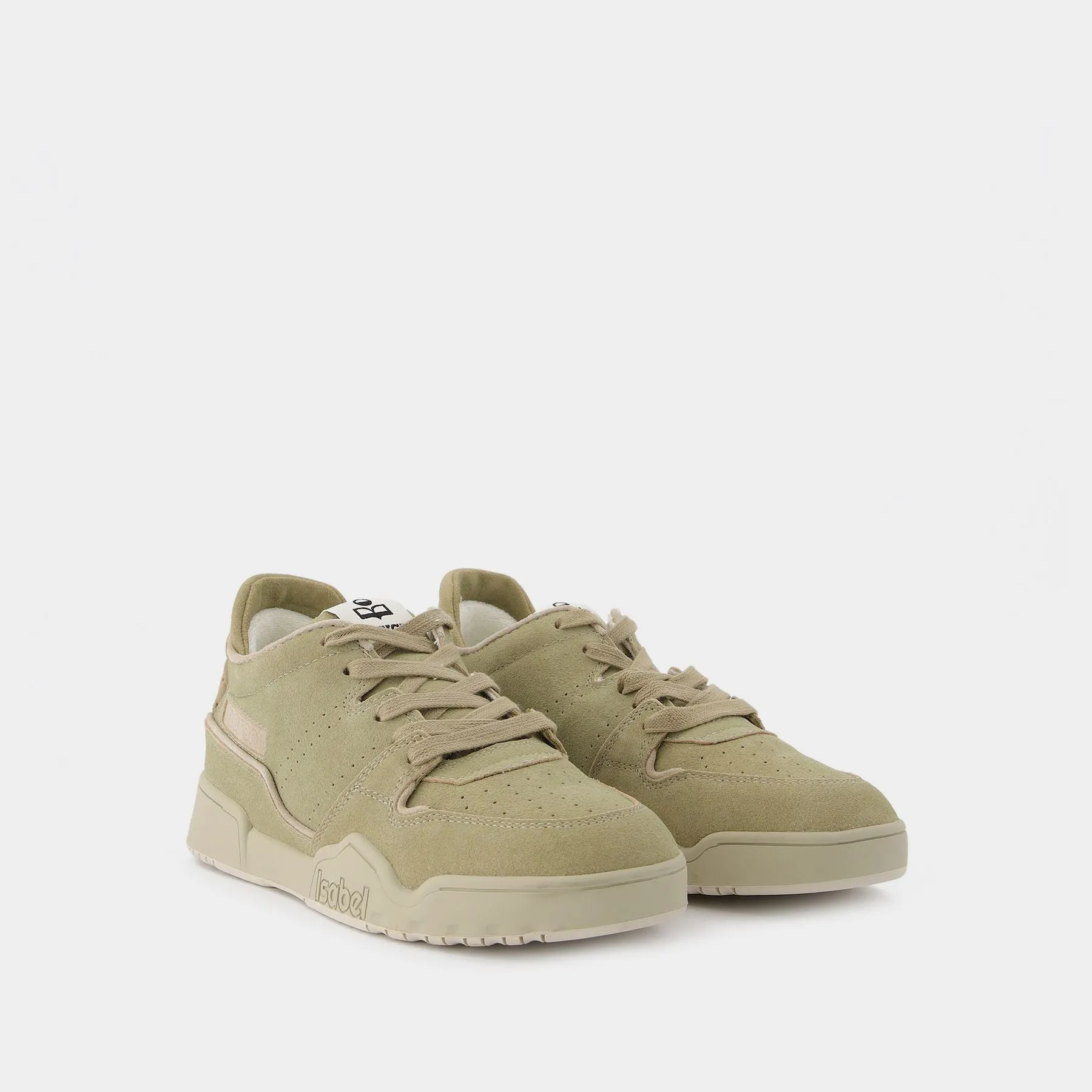 Isabel Marant  Emree Sneakers in Beige Leather