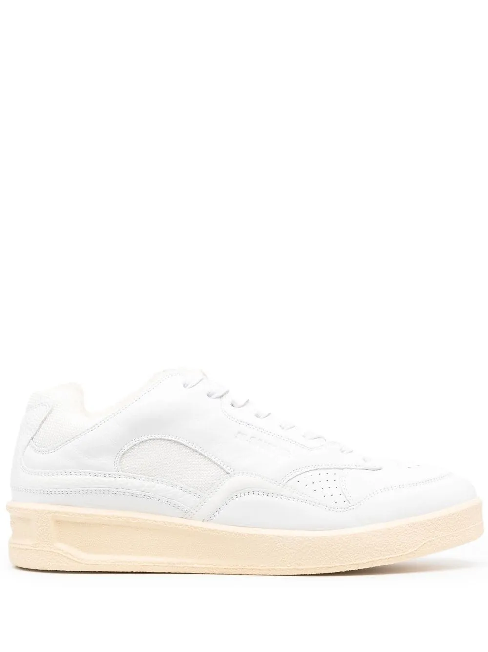 Jil Sander    Jil Sander Logo Leather Sneakers