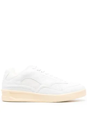 Jil Sander    Jil Sander Logo Leather Sneakers