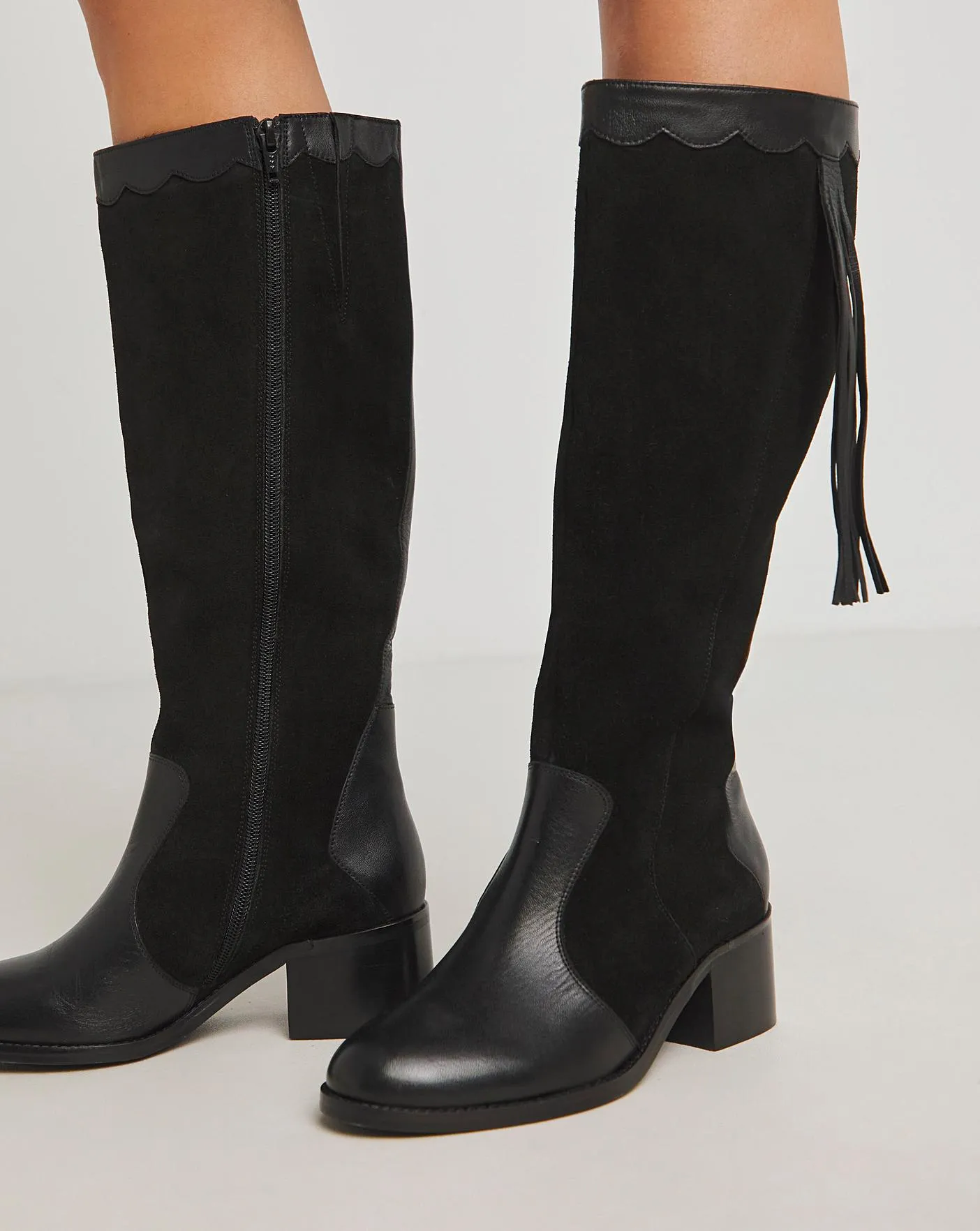 Joe Browns Knee High Boot Extra Wide Fit Super Curvy Calf