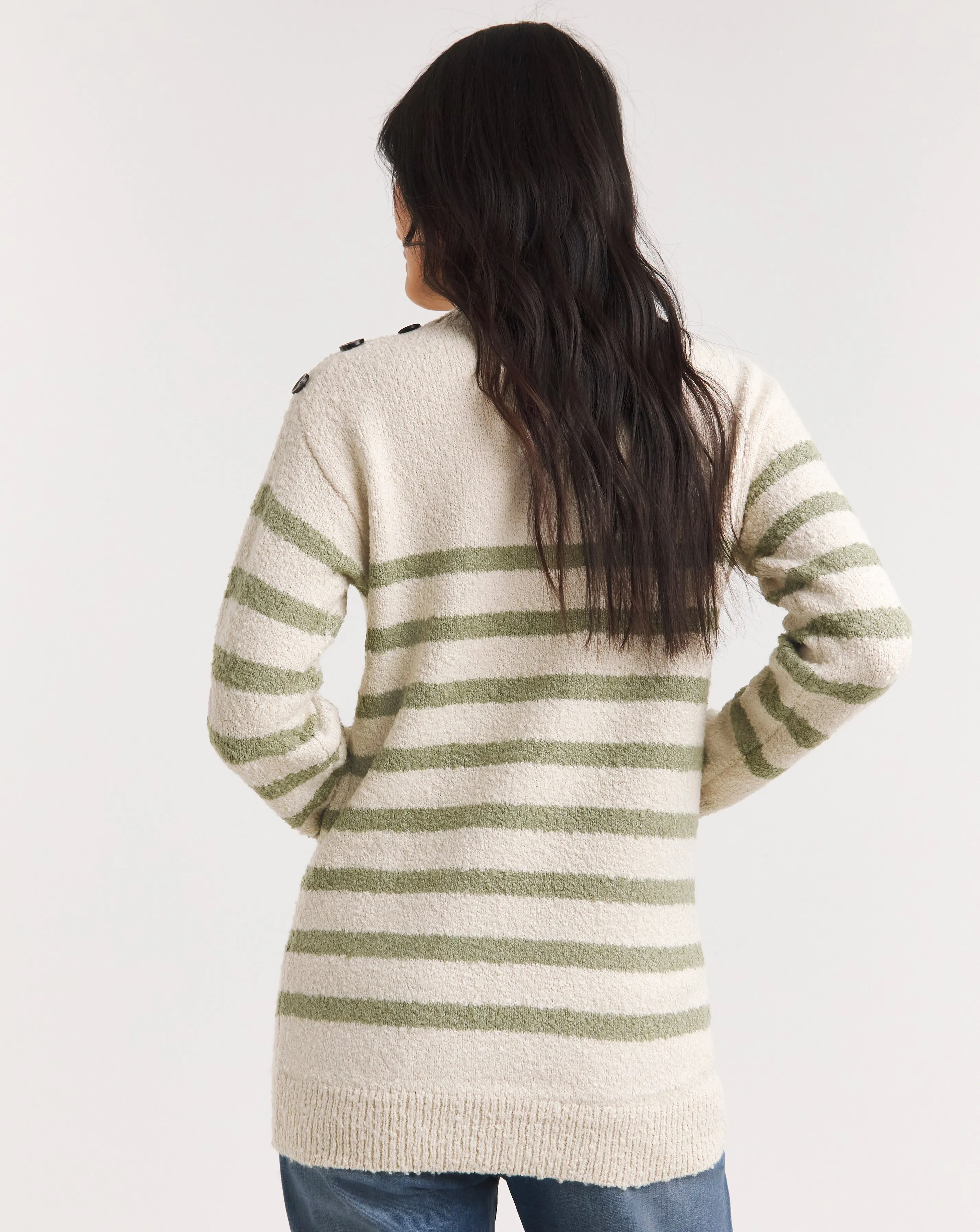 Julipa Boucle Button Jumper