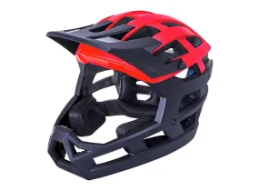 Kali Invader 2.0 Enduro Helmet - Matt Black-Red