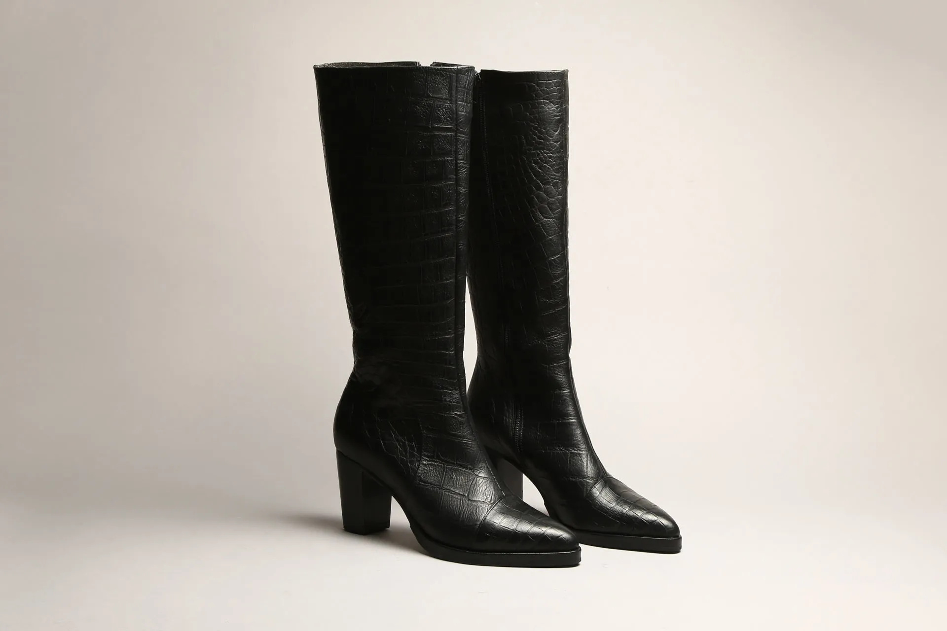 Knee-High Boot Danay CR Black