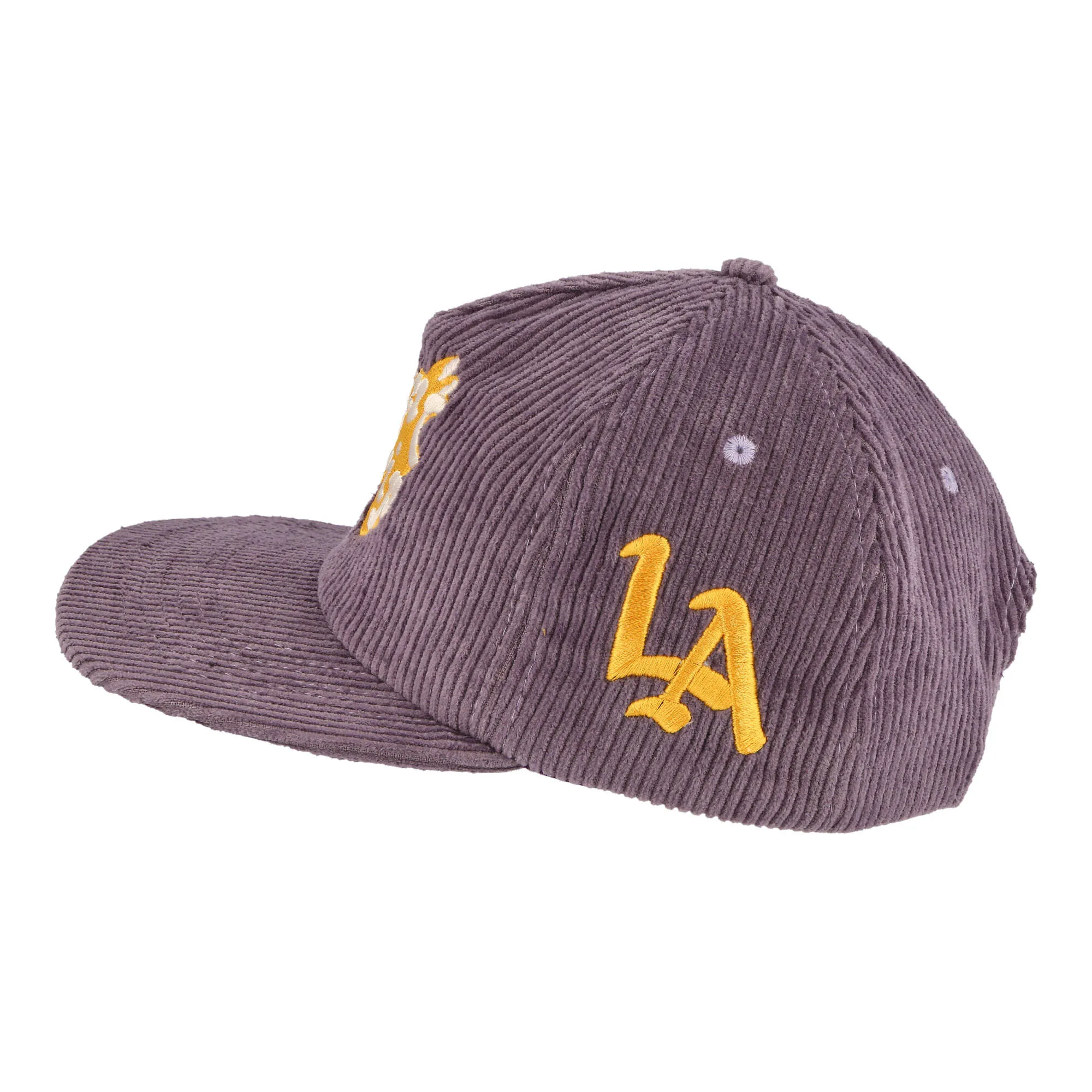 LA Dont Trip Fat Corduroy Snapback Hat