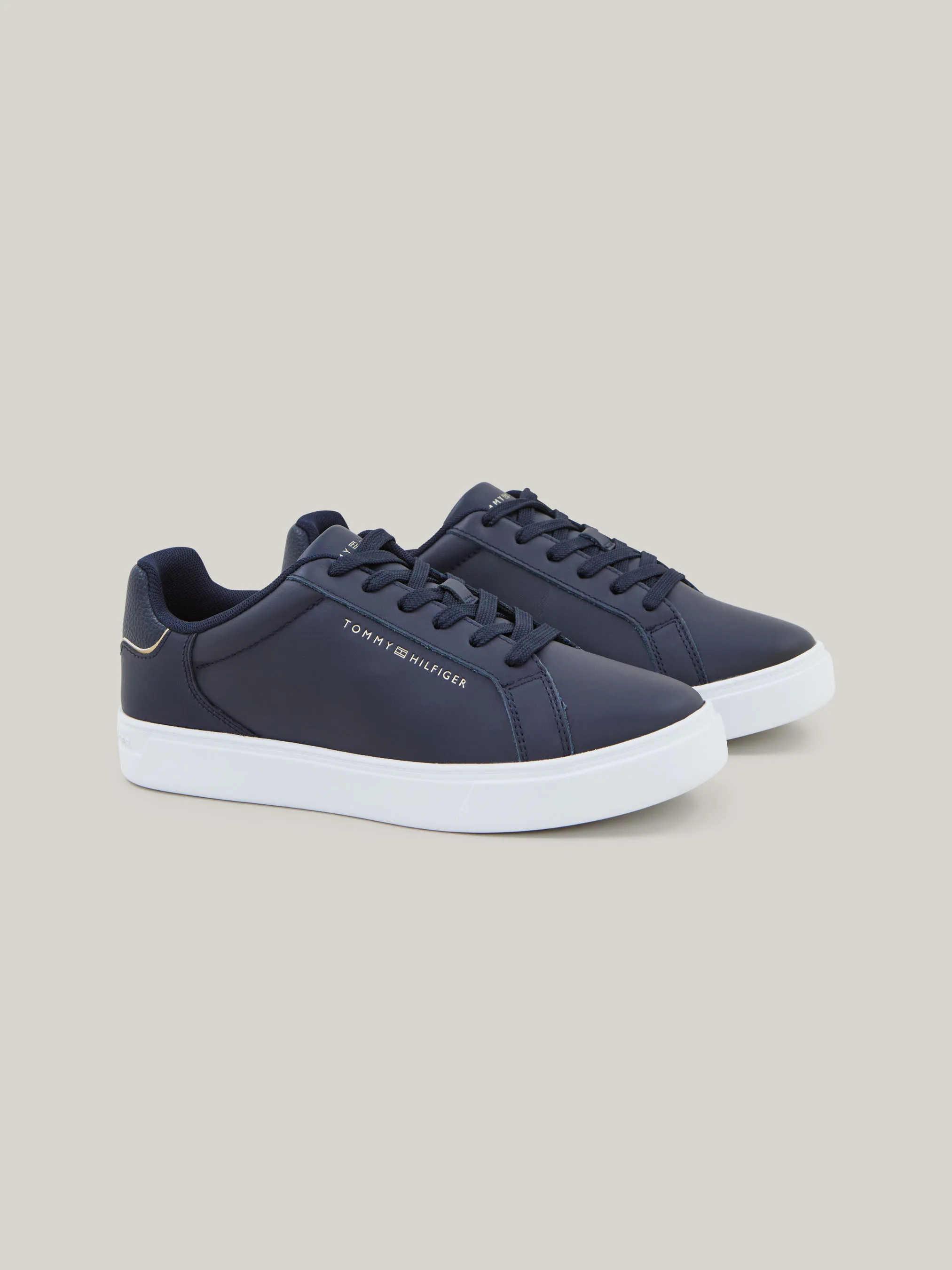 Leather Court Trainers | Sneakers | Tommy Hilfiger