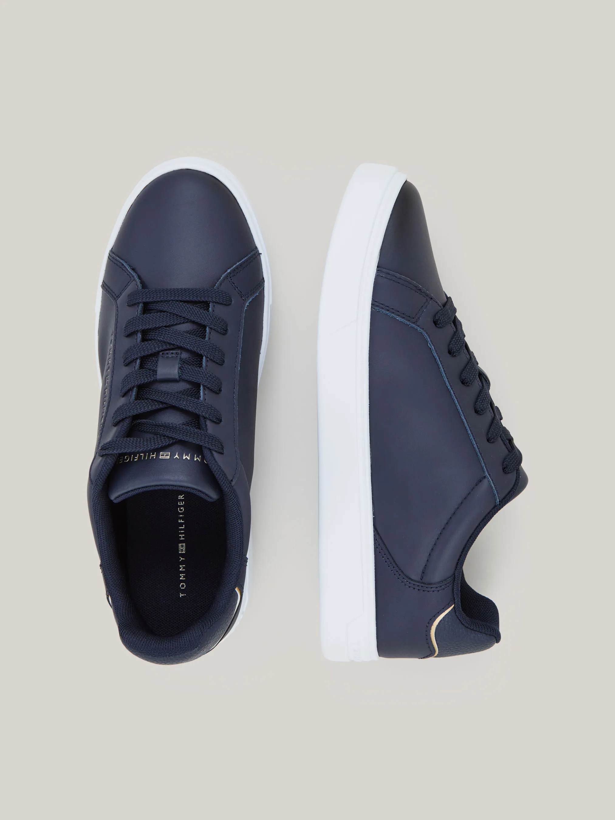 Leather Court Trainers | Sneakers | Tommy Hilfiger