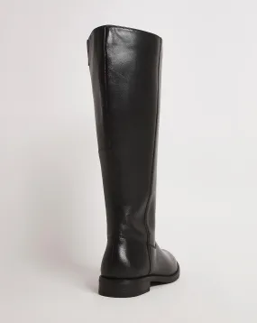 Leather High Leg Boot EEE Fit Super Curvy Calf