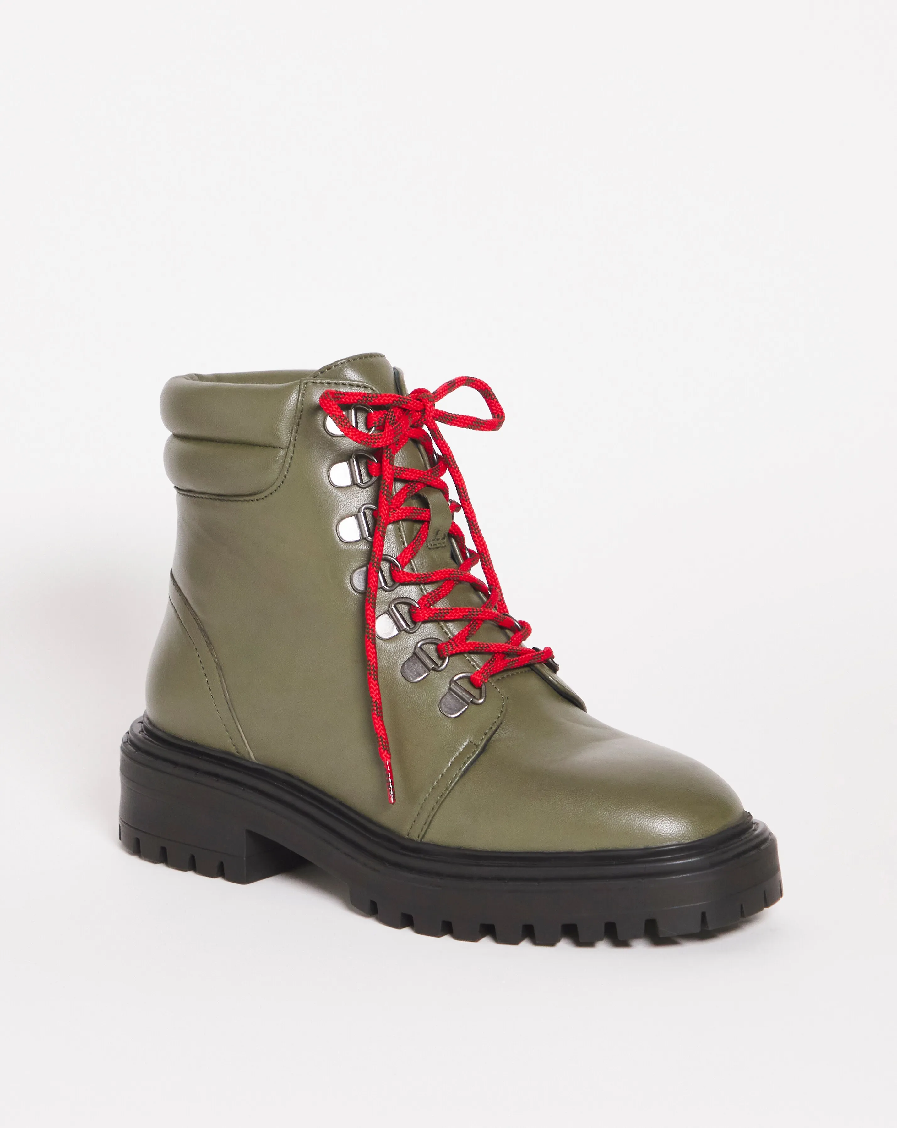 Leather Hiker Style Boot E Fit | Simply Be