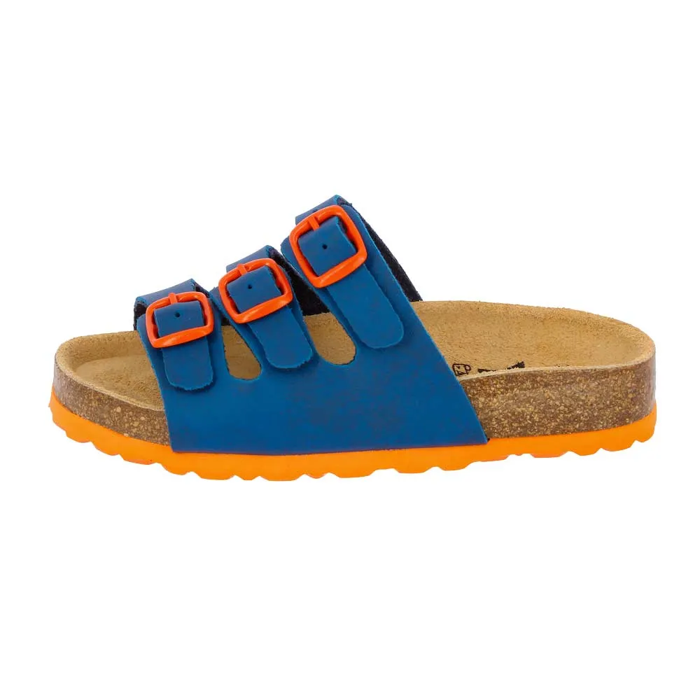 Lico - Bioline Slipper Kids blue orange