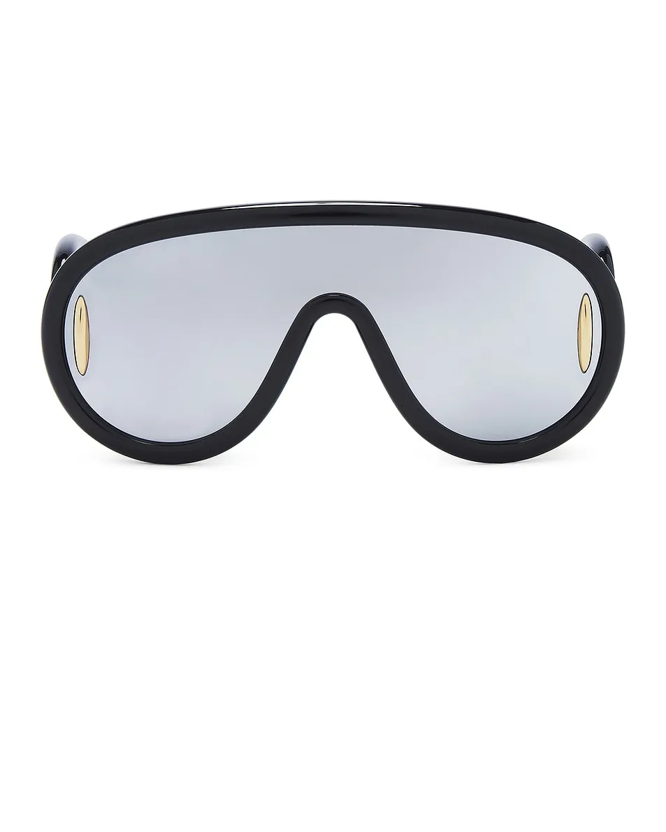 Loewe Wave Mask Sunglasses -        