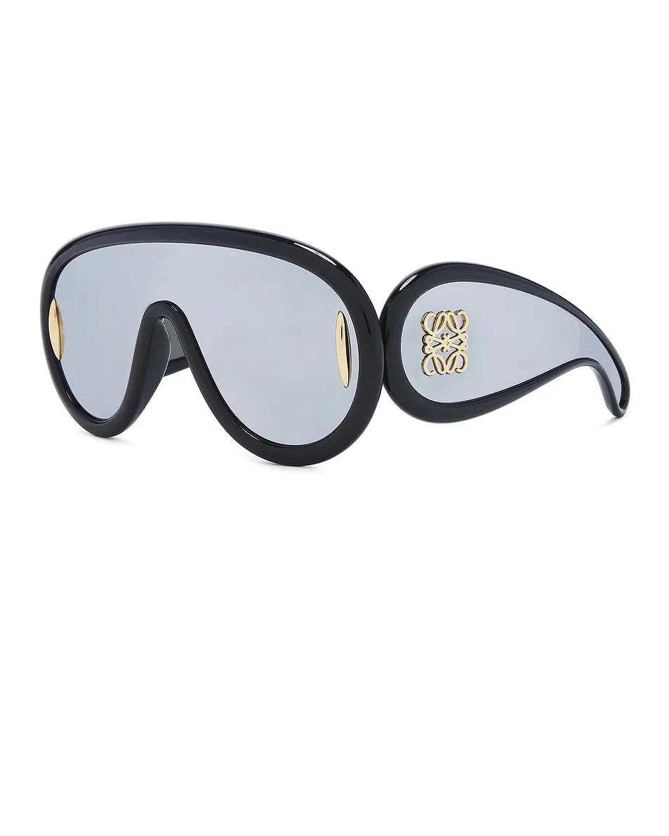 Loewe Wave Mask Sunglasses -        