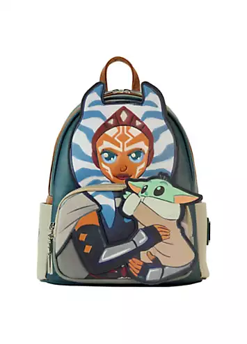 Loungefly Mandalorian Ahsoka Holding Grogu Mini Backpack | Kaleidoscope