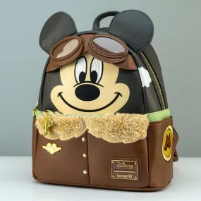 Loungefly x Disney Aviator Mickey Mouse Cosplay Mini Backpack