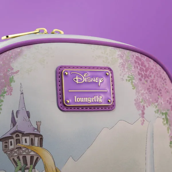 Loungefly x Disney Tangled Rapunzel Tower Scene Mini Backpack