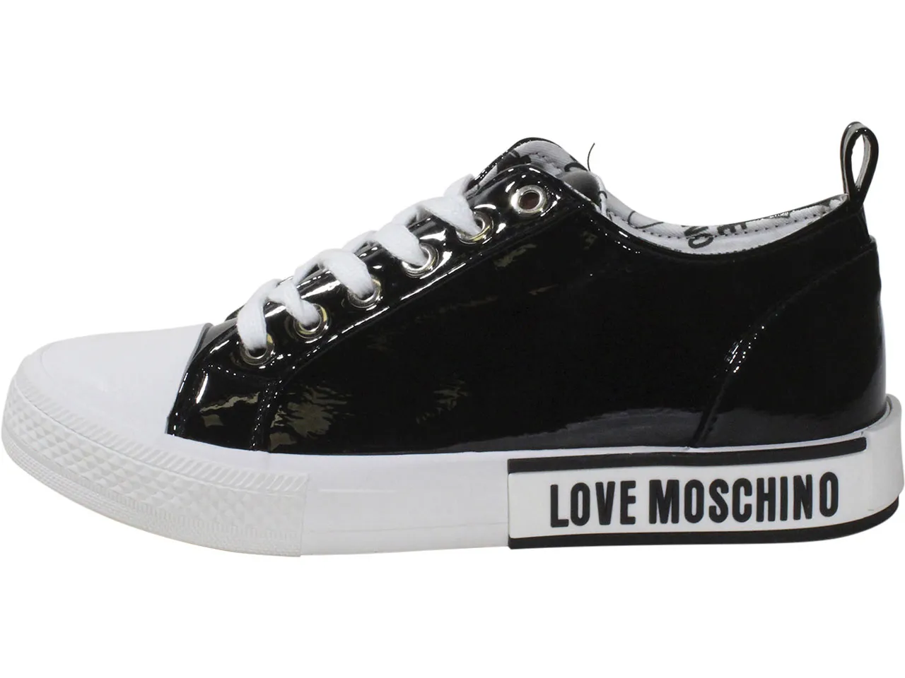 Love Moschino Women's Low Top Sneakers Black Sz: 6 JA15372G0BJG0000