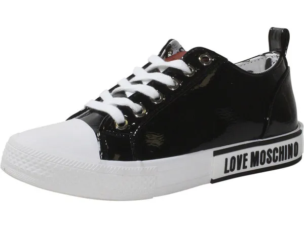 Love Moschino Women's Low Top Sneakers Black Sz: 7 JA15372G0BJG0000