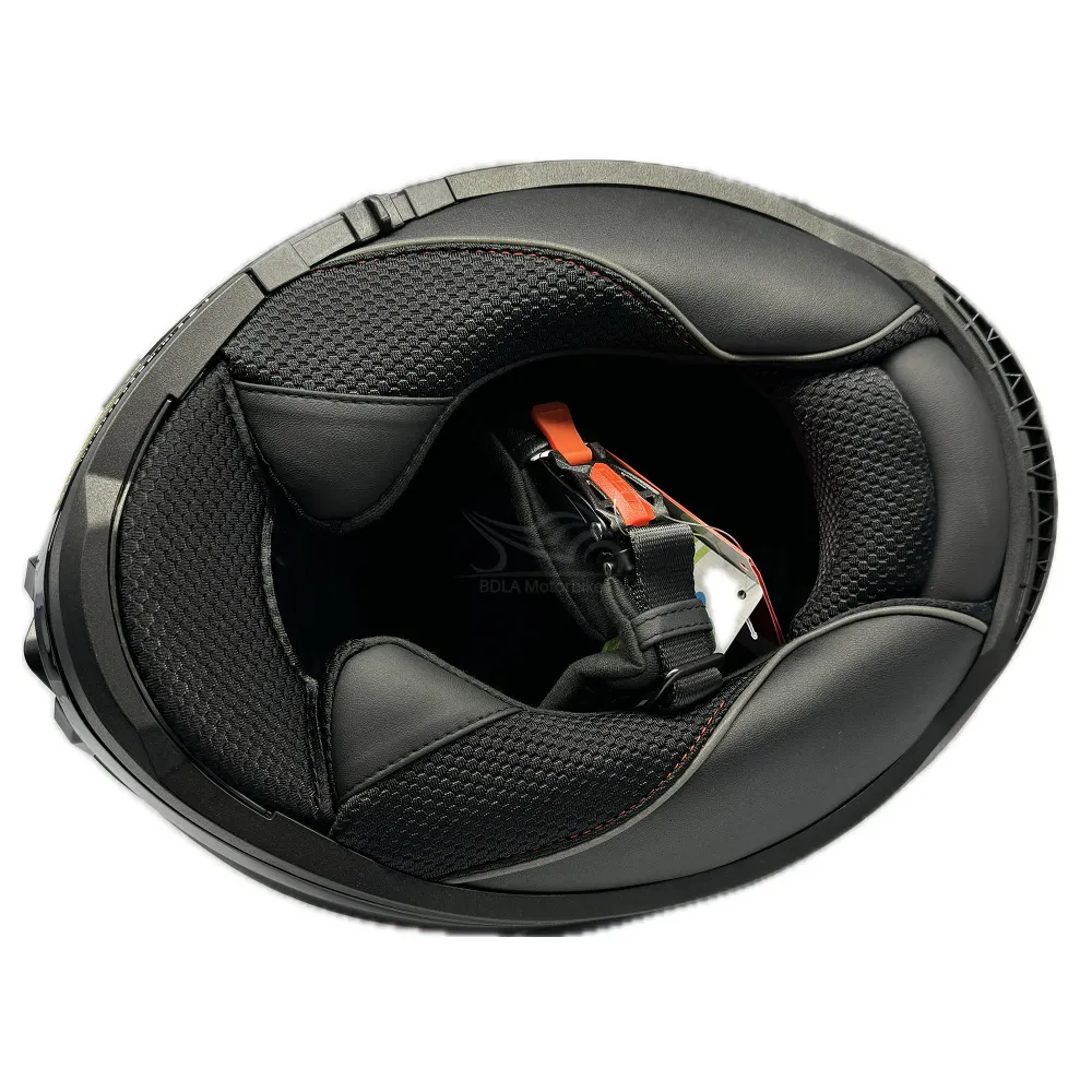 LS2 FF808 Stream II Plain Helmet - Black