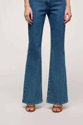 Luisa Spagnoli ACCREDITO SLIM FLARED JEANS