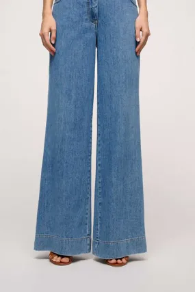 Luisa Spagnoli AGRUMETO WIDE JEANS